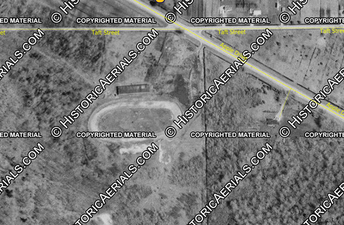 Nunica Speedway - Old Aerial Photo